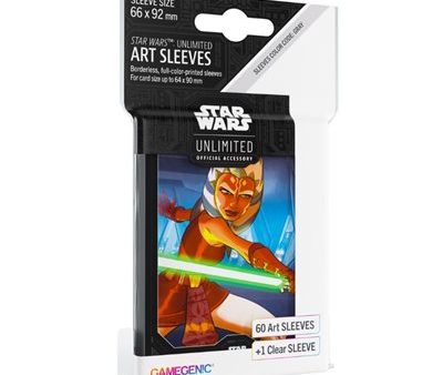 Gamegenic - Star Wars: Unlimited Art Sleeves: Ahsoka Tano Hot on Sale