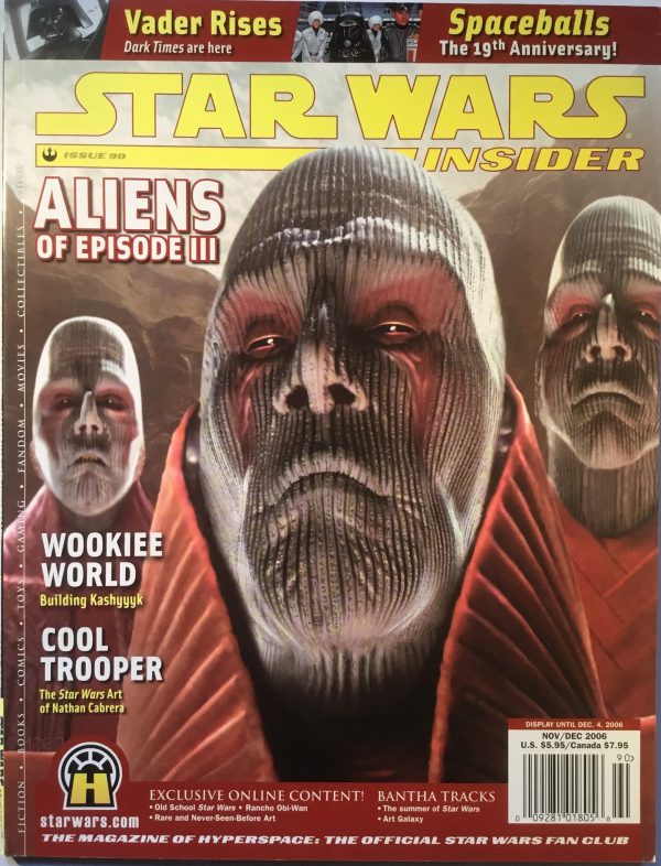 STAR WARS INSIDER # 90 Online Sale