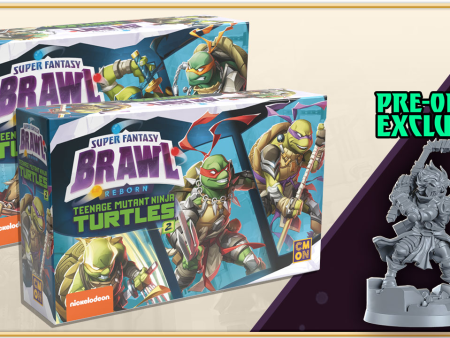 Super Fantasy Brawl: Reborn (Teenage Mutant Ninja Turtles Bundle) *PRE-ORDER* For Sale