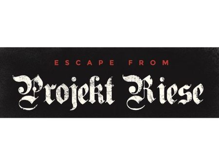 Escape from Projekt Riese: Book Set *PRE-ORDER* on Sale