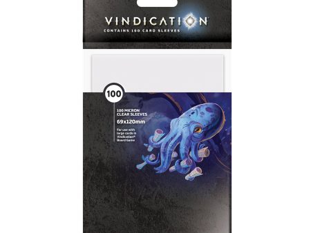 Vindication: Card Sleeves (69mm x 120mm) (100ct) For Discount