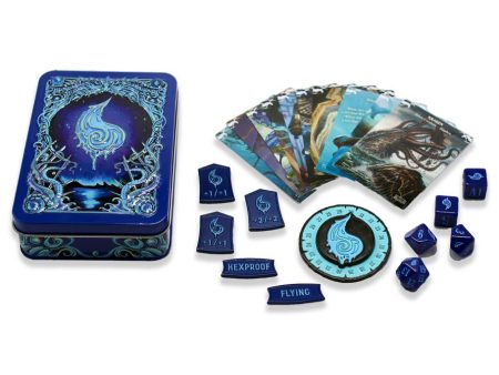 Magic the Gathering: Mana Token Set: Blue Hot on Sale