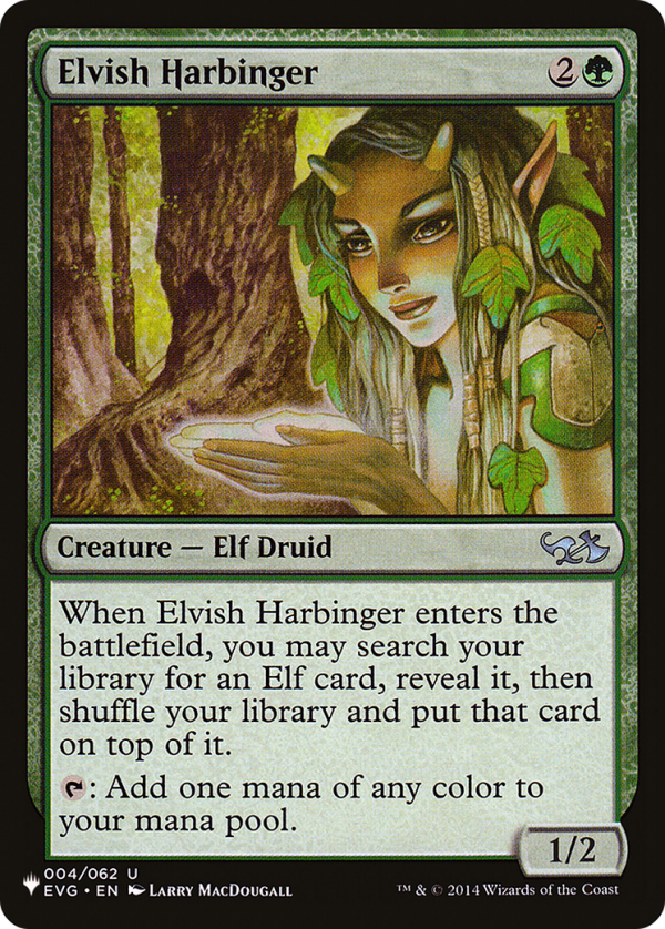 Elvish Harbinger [The List] Discount