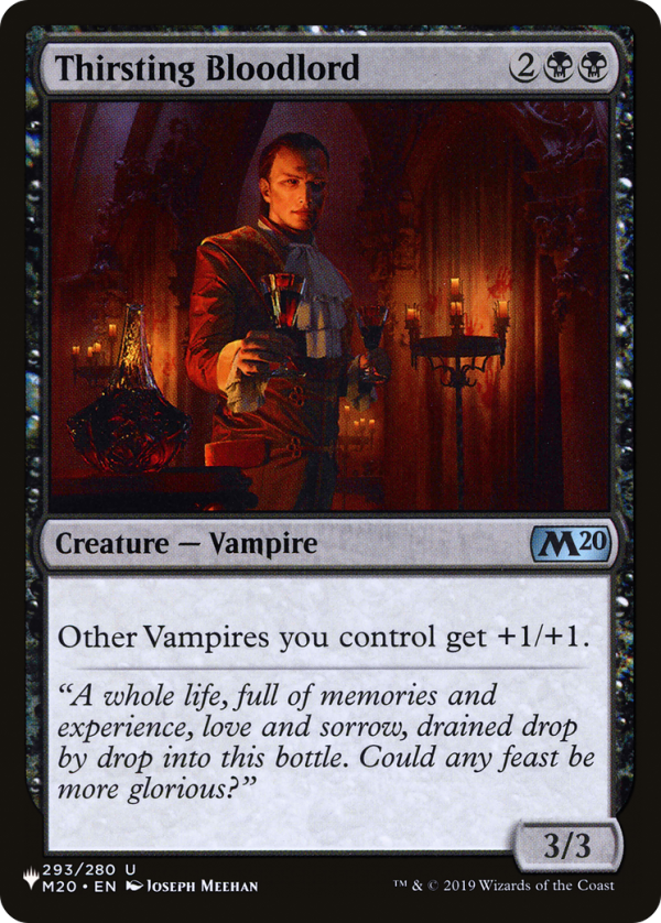 Thirsting Bloodlord [The List] For Discount