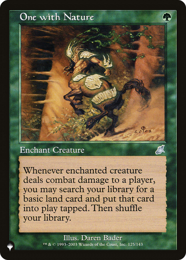 One with Nature [The List] Discount