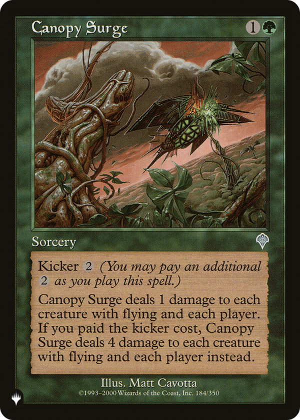 Canopy Surge [The List] For Sale