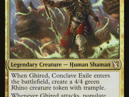 Ghired, Conclave Exile [The List] For Sale