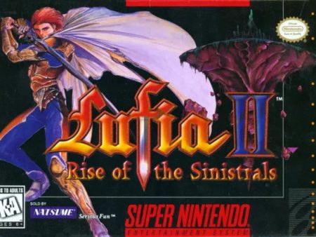 LUFIA II: RISE OF SINSTRALS  - SNES (W BOX) Cheap